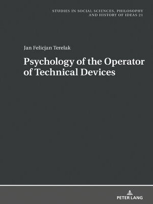 cover image of Psychology of the Operator of Technical Devices